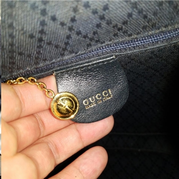 Authentic Vintage Gucci Bamboo Top Handle Backpack - Picture 10 of 13